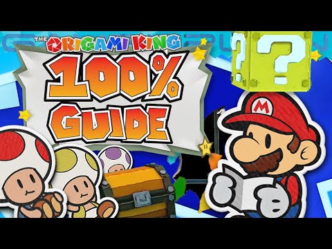 100% Paper Mario: The Origami King Collectibles Guide - All Toads, Question Blocks & Treasures
