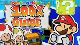 100% Paper Mario: The Origami King Collectibles Guide - All Toads, Question Blocks & Treasures