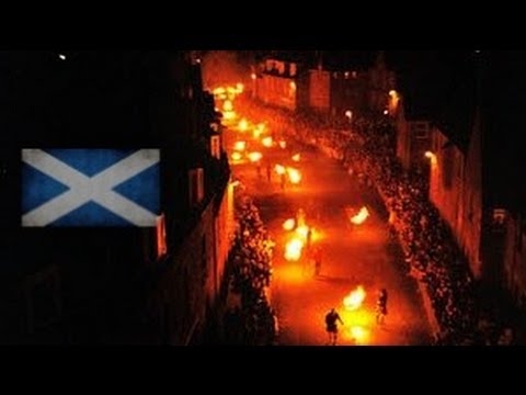 Stonehaven Hogmanay Fireballs Celebration in Scotland