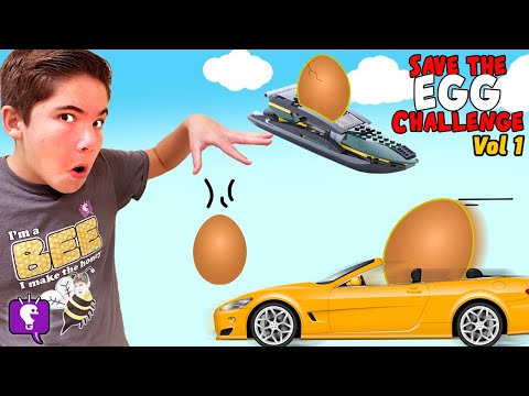 Save the Egg with LEGO creations on HobbyFamilyTV