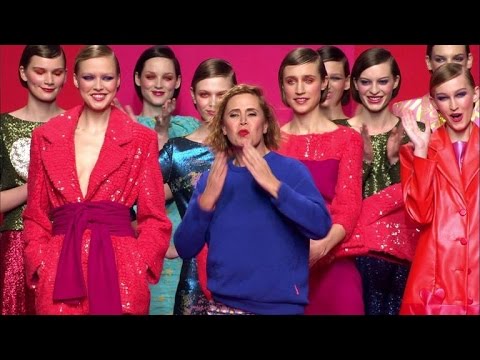 Agatha Ruiz de la Prada shows creations at Madrid Fashion Week