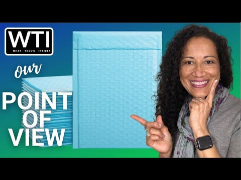Metronic Light Blue Bubble Mailers - WTI product video review