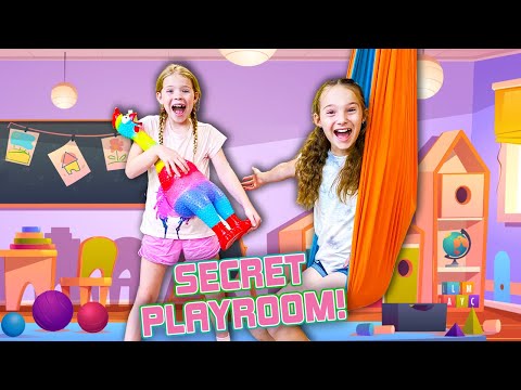 We Found a SECRET PLAYROOM in our House !!!