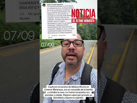 Detenido el 4$3$1n0 de la joven de Limonar Melissa Rivera