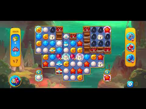 Fishdom Gameplay level 9904 No Booster