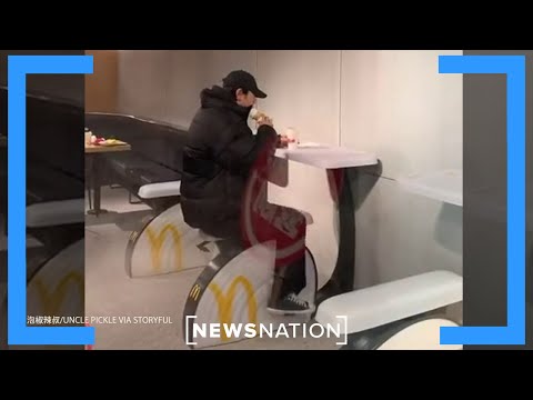 Shanghai McDonald's adds phone-charging exercise bikes | Morning in America
