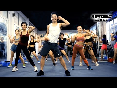 Easy Exercise To Lose Belly Fat At Home For Beginners - 45 Mins Aerobic Workout | Aerobic Class