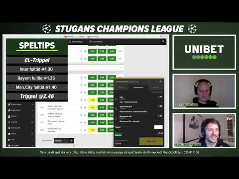 Champions League Trippel 9/12