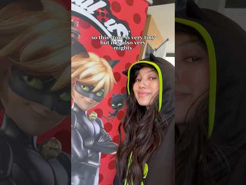 come with me to the zag store! (aka the miraculous ladybug store) #miraculous #miraculousladybug 🐞