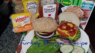 Jennie O Seasoned Turkey Burger Recipe | Store Bought Burger Recipe | @ChefDwight