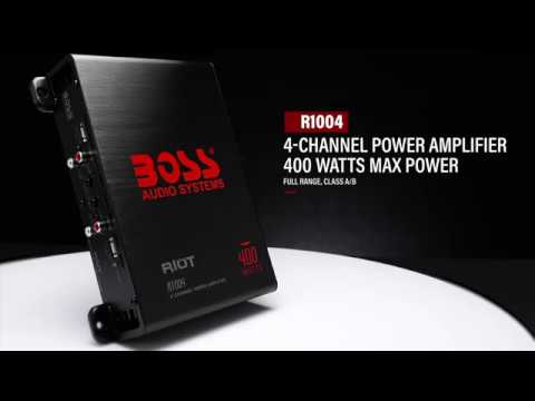 R1004 4 Channel Amplifier | BOSS Audio Systems