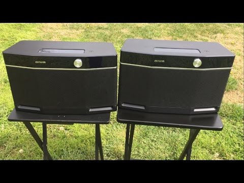 Aiwa Exos-9 - 2  Paired at 110 Feet Away!