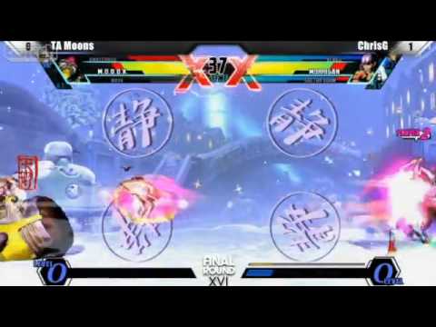 FINAL ROUND XVI day3 UMVC3 LosersSemiFinal Moons vs ChrisG