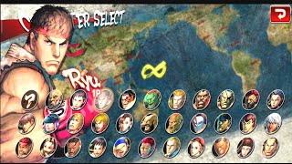 Street Fighter 4 v1.03.03 (All Characters open) Android Gameplay 60 FPS