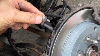 “replacing” ABS WHEEL SENSOR (chevy traverse)