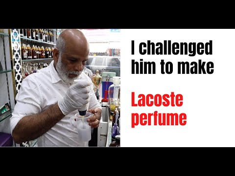 Man Who Claims He Can Make Any Perfume In Under 10 Minutes Is Challenged With Recreating The Lacoste Perfume