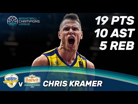 Chris Kramer (19 Pts, 10 Ast) leads his team to a draw with a double-double against Banvit