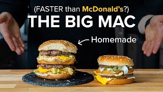 Can I make McDonald's Big Mac FASTER than ordering one?