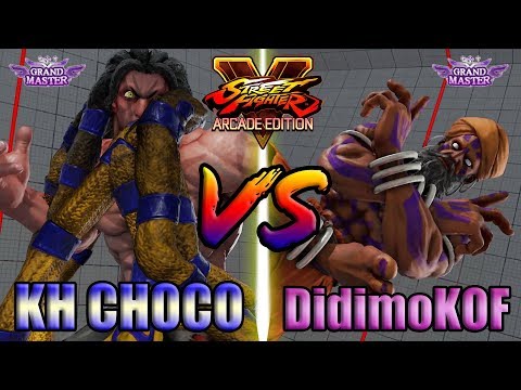 SFV AE 👊🏻 KH CHOCO (NECALLI) vs DidimoKOF (DHALSIM) Battle lounge [S4]