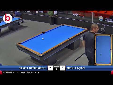 SAMET DEĞİRMENCİ & MESUT AÇAN Bilardo Maçı - 