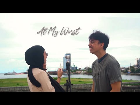 [Siblings Singing] Pink Sweats - At My Worst | Marwan & Dewi