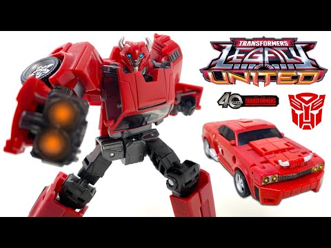 Transformers LEGACY United PRIME UNIVERSE Deluxe Class CLIFFJUMPER Review