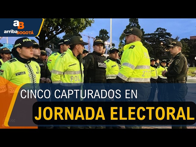 Una captura y 46 comparendos en jornada electoral en Cundinamarca