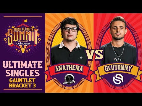 Anathema vs Glutonny - Gauntlet R1 Ultimate Summit 5 - SSBU Singles | R.O.B vs Wario
