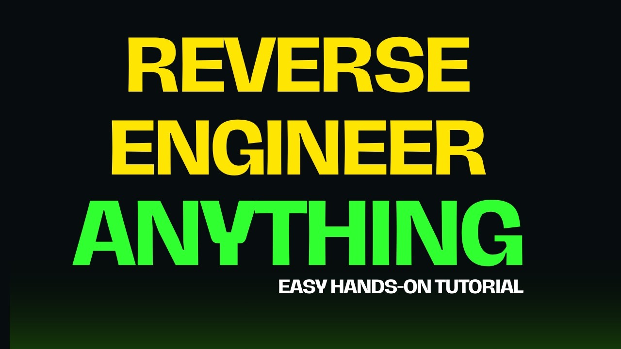 REA: Reverse Engineer Anything Tutorial with Hands-on Demo