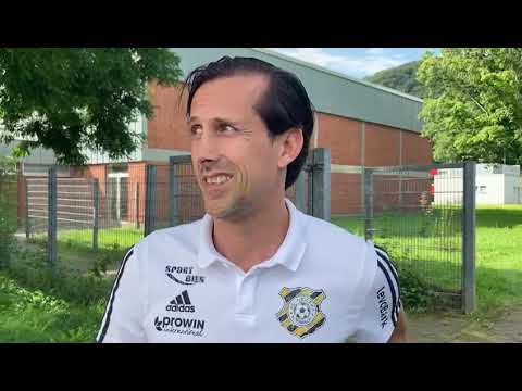 Michael Petry, Trainer Hertha Wiesbach, nach dem 6:1-Testsieg in Salmrohr