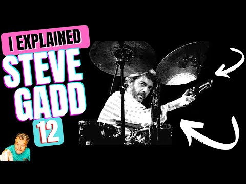 TUTORIAL BERN 1988 DRUM SOLO  ► I Explained STEVE GADD ► 2022