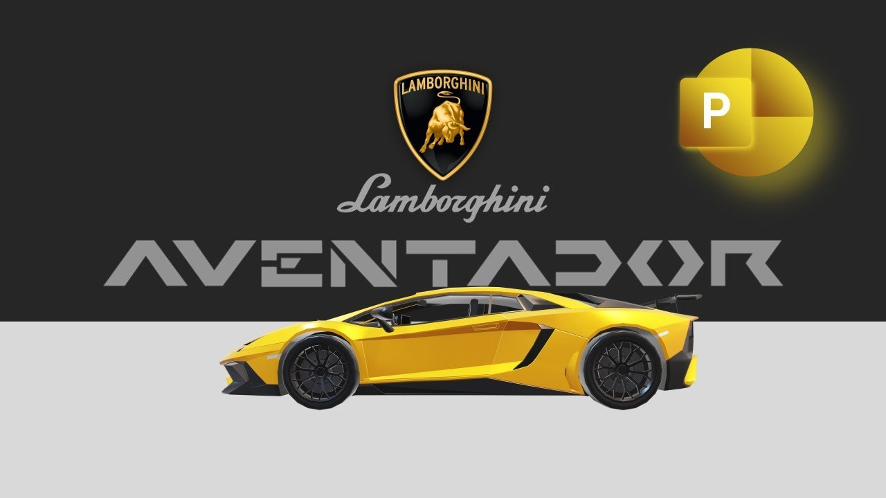 Lamborghini Aventador PowerPoint Presentation