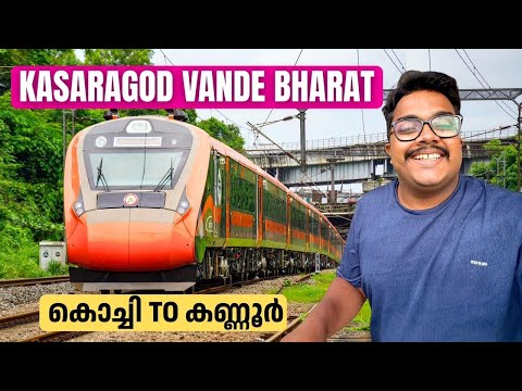 Ernakulam to Kannur in Vande Bharat Express 🚄 | Chair Car Experience + Breakfast | Kerala VB Train