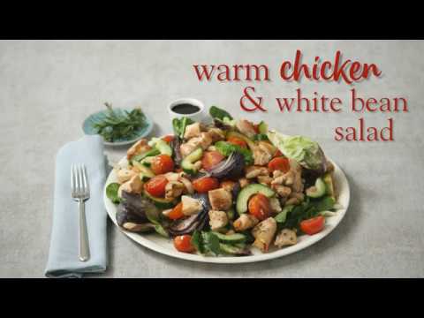Slimming World Syn-free warm chicken and white bean salad recipe - FREE