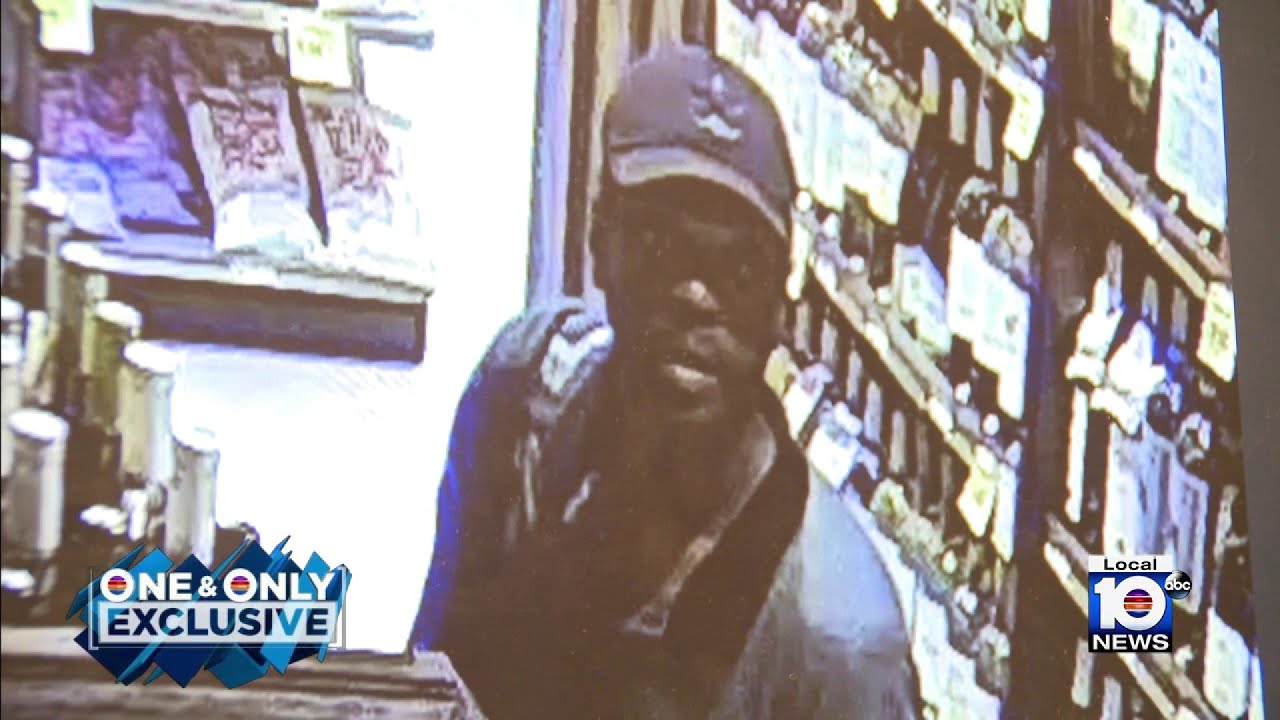 Thief caught on camera stealing liquor bottles from Miami grocery store