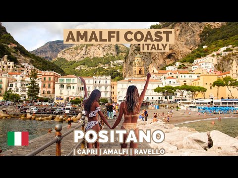 Amalfi Coast, Italy | Capri, Positano, Amalfi, Ravello | 4k HDR 60fps Walking Tour