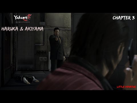 Yakuza 5 Remastered Part 3 - Haruka & Akiyama Chapter 3 : Closing In |  Walkthrough no commentary