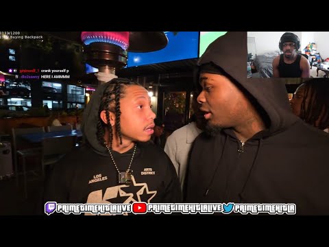 Primetime Hitla Got Pressed By Wooda On Stream..