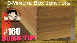 CHEAP and EASY three-Minute finger/box joint jig