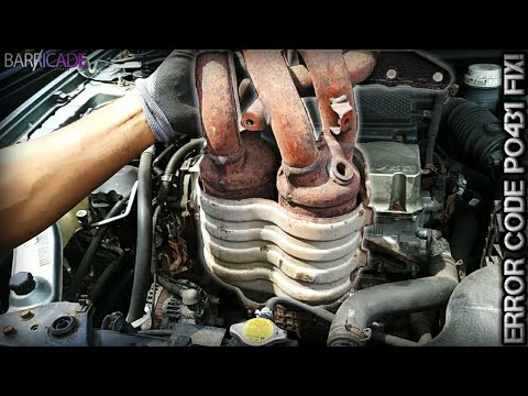 EXHAUST MANIFOLD/CONVERTER REPLACEMENT (2004-2012 MITSUBISHI GALANT) 2.4L)