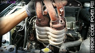 EXHAUST MANIFOLD/CONVERTER REPLACEMENT (2004-2012 MITSUBISHI GALANT) 2.4L)