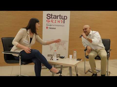 Ketan Makwana at Startup Grind Tirana