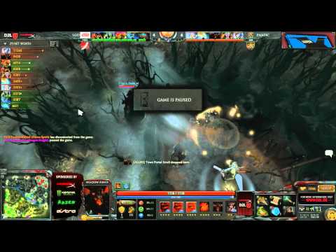 HyperX D2L Season 4 Grand Finals - Fnatic vs LGD (Game 1)