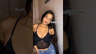 Cute Girl Shorts #shorts #tiktokgirl #fashion #model #blackdress #hotgirl #indiangirl #indianmodel