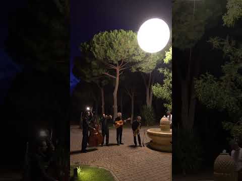 TUSCANY ENTERTAINMENT - Jazz Quartet performing under a flying Full Moon - ORG