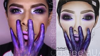Facechart Tutorial Timelapse | cassieeMUA