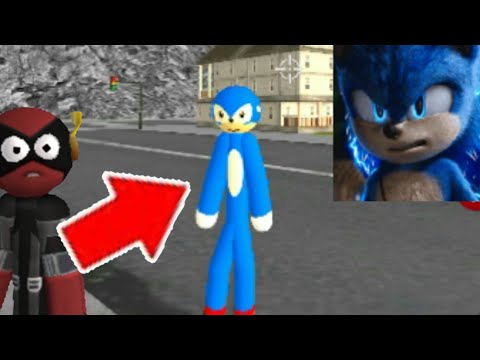 How Stickman Rope Hero Stole From Sonic Stickman Game (Gameplay 1Min)