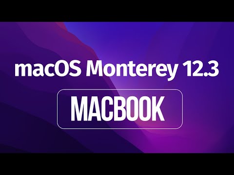 Update MacBook to macOS Monterey 12.3 | MacBook Pro, MacBook Air | Download & Install