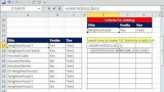 Excel Magic Trick 587: Conditional Formatting 3 Criteria including SEARCH for Text Contains Criteria