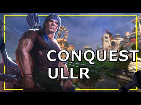 ULLR RAMBO A pura skill | Smite | Normal Conquest